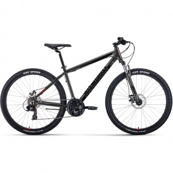 Велосипед FORWARD APACHE 27,5 2.0 D CLASSIC (27,5" 21 ск. рост. 19") 2022, черный матовый/черный Велосипед FORWARD APACHE 27,5 2.0 D CLASSIC (27,5" 21 ск. рост. 19") 2022, черный матовый/черный