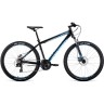 Велосипед FORWARD APACHE 27,5 2.0 disc (2020) серый/голубой с рамой 15" 74401 SERYII/GOLYBOI 15