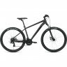 Велосипед FORWARD APACHE 27,5 2.2 S disc (2021) черный матовый/черный с рамой 15" 79411 CHERNYII MATOVYII 15