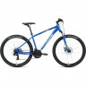 Велосипед FORWARD APACHE 27,5 2.2 S disc (2021) синий/зеленый с рамой 15" 79411 SINII/ZELENYII 15