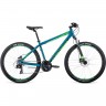 Велосипед FORWARD APACHE 27,5 3.0 disc (2020) бирюзовый/светло-зеленый с рамой 15" 74402 BIRYUZOVYII/ZELENYII 15