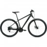 Велосипед FORWARD APACHE 29 2.2 disc (2021) черный матовый/черный с рамой 17" 75171 CHERNYII MATOVYII 17