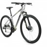 Велосипед FORWARD APACHE 29 2.2 S disc, рама 17", 2020-2021, серый/бежевый RBKW1M39GS04