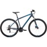 Велосипед FORWARD APACHE 29 3.0 disc (2020) серый/голубой с рамой 17" 74404 SERYII/GOLYBOI 17