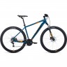 Велосипед FORWARD APACHE 29 3.0 disc, рама 17", 2020-2021, бирюзовый/оранжевый RBKW1M69Q020