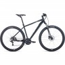 Велосипед FORWARD APACHE 29 3.0 HD (2022) черный матовый/серебристый с рамой 17" 95328 CHERNYII/SEREBRISTYII 17