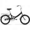 Велосипед FORWARD ARSENAL 20 1.0, рама 14", 2022, черный/оранжевый RBK22FW20525