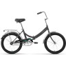 Велосипед FORWARD ARSENAL 20 1.0, рама 14", 2022, темно-серый/бирюзовый RBK22FW20526