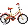 Велосипед FORWARD AZURE 16 (2020) бежевый/красный 79066 BEJEVYII/KRASNYII