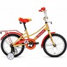 Велосипед FORWARD AZURE 16 (2022) бежевый/красный 94608 BEJEVYII/KRASNYII
