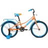 Велосипед FORWARD AZURE 20 (2021) бежевый/голубой с рамой 10.5" 74442 BEJEVYII/GOLYBOI