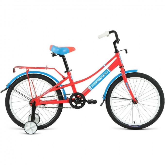 Велосипед FORWARD AZURE 20 (2022) коралловый/голубой 94604 KORALLOVYII/GOLYBOI