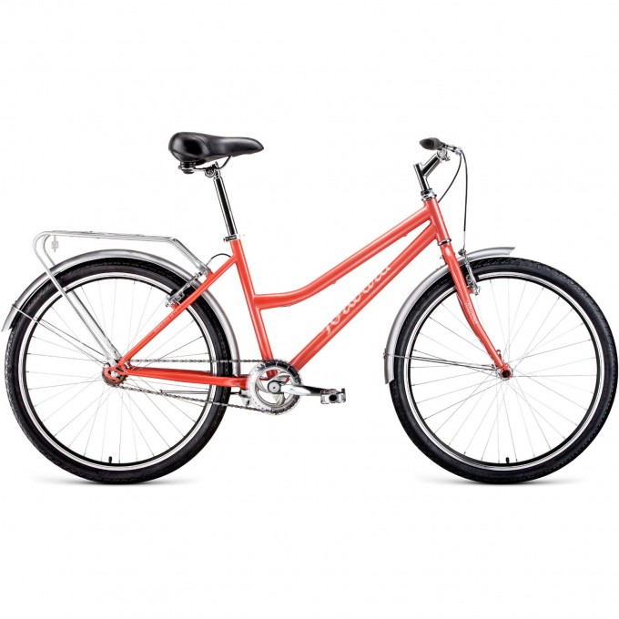 Велосипед FORWARD BARCELONA 26 1.0 (2020) коралловый с рамой 17" 75149 KORALLOVYII
