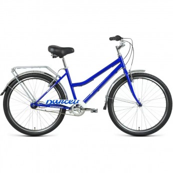 Велосипед FORWARD BARCELONA 26 3.0, рама 17", 2020-2021 синий/серебристый