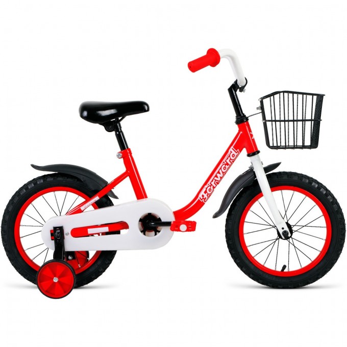 Велосипед FORWARD BARRIO 14, 2022, красный IBK22FW14132
