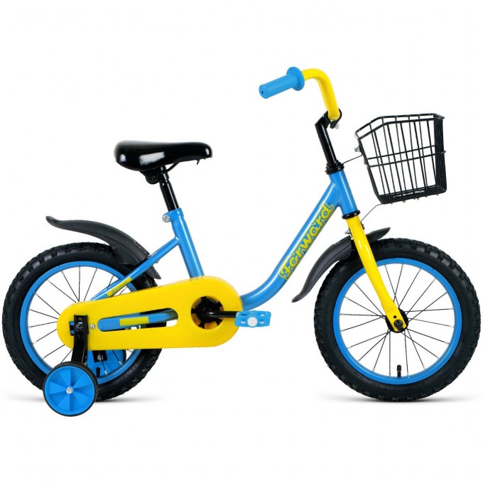 Велосипед FORWARD BARRIO 14, 2022, синий IBK22FW14134