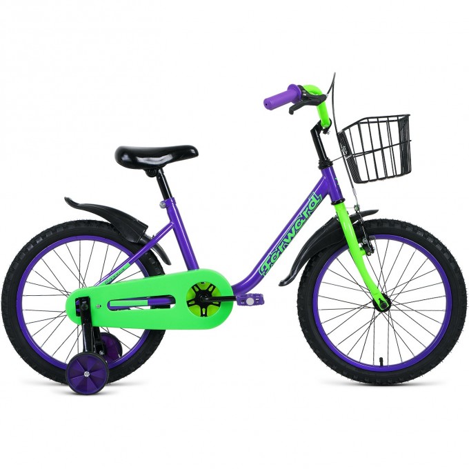 Велосипед FORWARD BARRIO 18 (2020) фиолетовый 79070 FIOLETOVYII