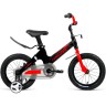 Велосипед FORWARD COSMO 12, 2020-2021, черный/красный 1BKW1K7A1007