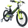 Велосипед FORWARD COSMO 12 (2022) черный/зеленый 94595 CHERNYII/ZELENYII