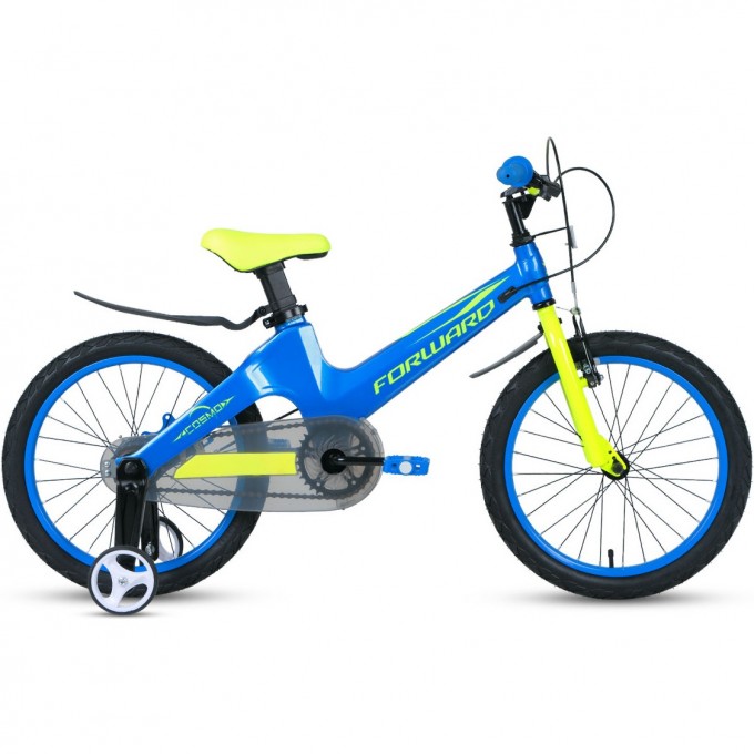 Велосипед FORWARD COSMO 16 2.0, 2020-2021, синий 1BKW1K7C1009