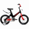 Велосипед FORWARD COSMO 16 2.0 (2022) черный/красный 94598 CHERNYII/KRASNYII