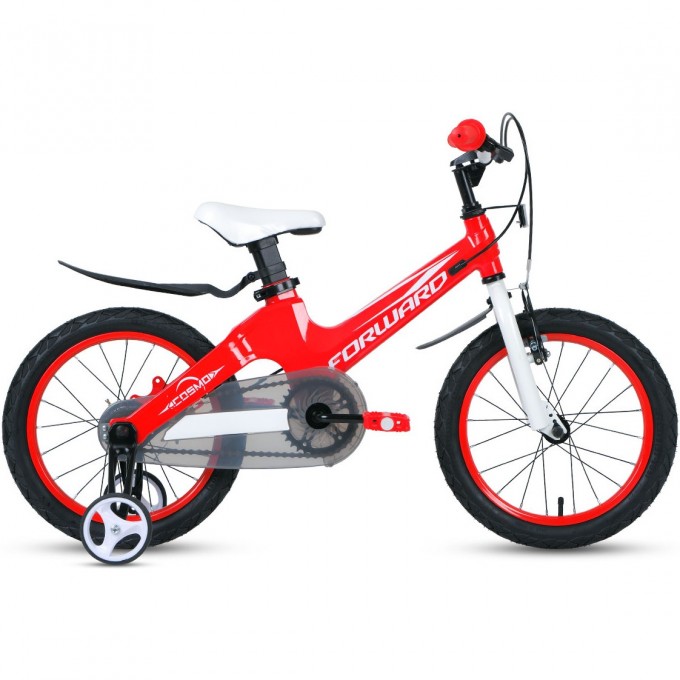 Велосипед FORWARD COSMO 16 2.0 (2022) красный 94598 KRASNYII