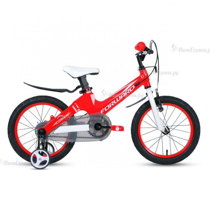 Велосипед FORWARD COSMO 16 (2022) красный 94597 KRASNYII