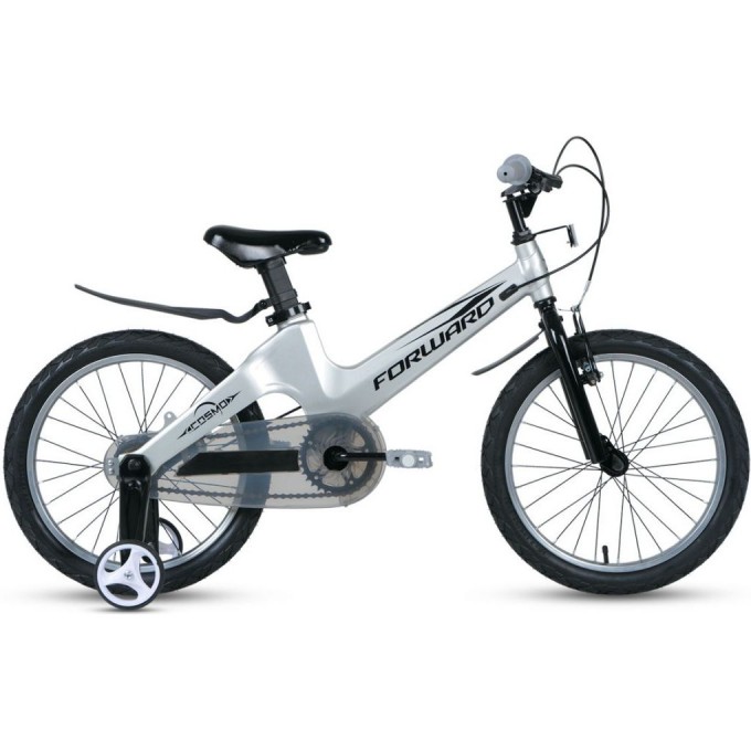 Велосипед FORWARD COSMO 18 2.0 (18" 1 ск.) 2020-2021, серый 1BKW1K7D1024