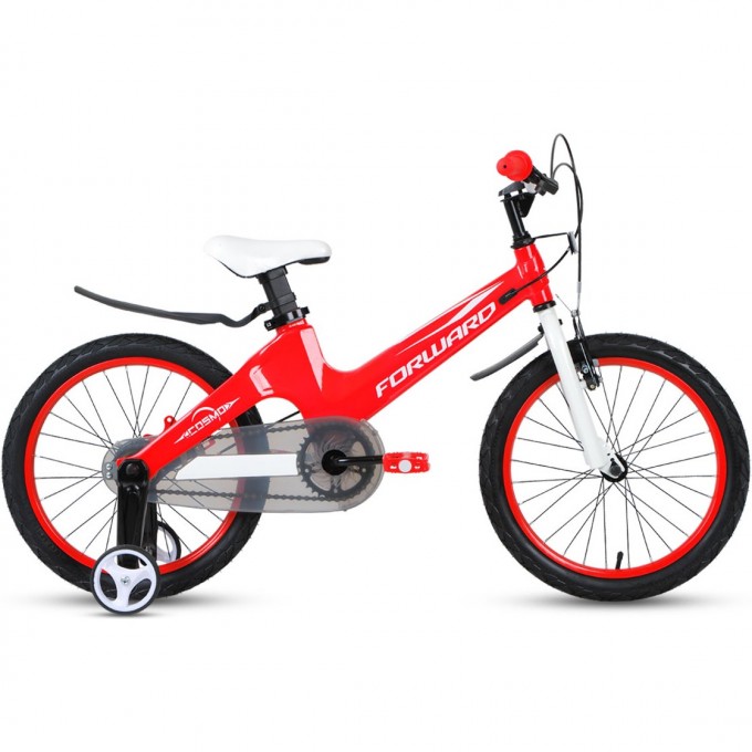 Велосипед FORWARD COSMO 18 2.0, 2020-2021, красный 1BKW1K7D1021
