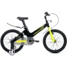 Велосипед FORWARD COSMO 18, 2020-2021, черный/зеленый 1BKW1K7D1005