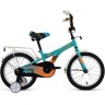 Велосипед FORWARD CROCKY 16, 2020-2021, бирюзовый/оранжевый 1BKW1K1C1017