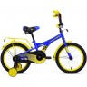Велосипед FORWARD CROCKY 16 (2020) синий/желтый 79077 SINII/JELTYII