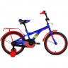 Велосипед FORWARD CROCKY 18, 2020-2021, синий/красный 1BKW1K1D1016