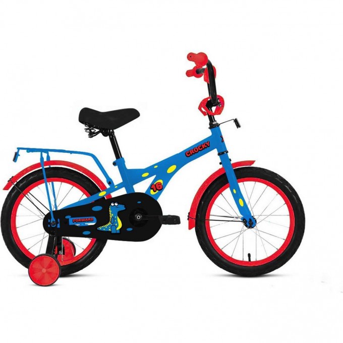 Велосипед FORWARD CROCKY 18" (1 ск.) 2023, голубой IB3FE1101LBUXXX