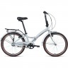 Велосипед FORWARD ENIGMA 24 3.0 (2022) серебристый/белый 95289 SEREBRISTYII/BELYII