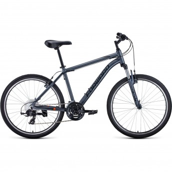 Велосипед FORWARD HARDI 27,5 X D, рама 18", 2022, серый матовый/черный Велосипед FORWARD HARDI 27,5 X D, рама 18", 2022, серый матовый/черный