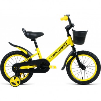 Велосипед FORWARD NITRO 16, желтый 2023