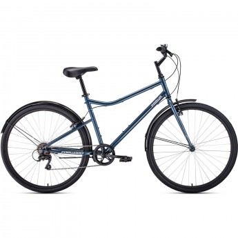 Велосипед FORWARD PARMA 28 (2020) серый/белый