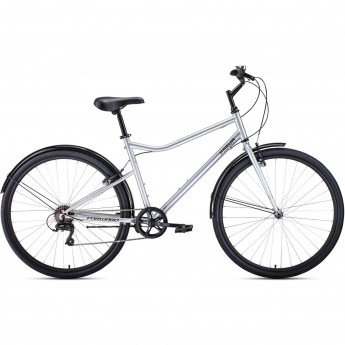 Велосипед FORWARD PARMA 28 (2020) серый/черный