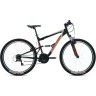 Велосипед FORWARD RAPTOR 27,5 1.0 (2020) черный/красный с рамой 18" 75139 CHERNYII/KRASNYII 18