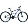 Велосипед FORWARD RAPTOR 27,5 2.0 D, рама 18", 2022, черный/фиолетовый RBK22FW27788