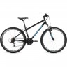 Велосипед FORWARD SPORTING 27,5 1.0 (2022) черный/бирюзовый с рамой 19" 94964 CHERNYII/BIRYUZOVYII 19