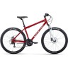 Велосипед FORWARD SPORTING 27,5 3.2 HD (2022) темно-красный/серебристый с рамой 17" RBK22FW27877