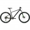 Велосипед FORWARD SPORTING 27,5 XX D (2022) черный матовый/ярко-зеленый с рамой 17" 94971 MATOVYII/ZELENYII 17