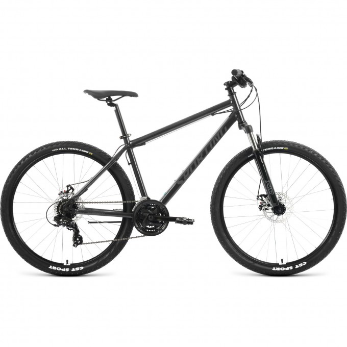 Велосипед FORWARD SPORTING 29 2.0 D 2023, черный/темно-серый RB3R98141XBKDGY
