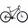 Велосипед FORWARD SPORTING 29 2.0 disc (2021) черный/белый с рамой 17" 74420 CHERNYII/BELYII 17