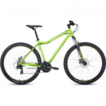 Велосипед FORWARD SPORTING 29 2.0 disc (2021) светло-зеленый/черный с рамой 21"