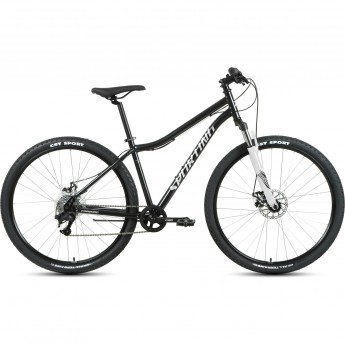 Велосипед FORWARD SPORTING 29 2.2 D 29", рама 17", черный/белый, 2022
