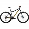 Велосипед FORWARD SPORTING 29 X D (2022) черный/золотой с рамой 17" RBK22FW29966