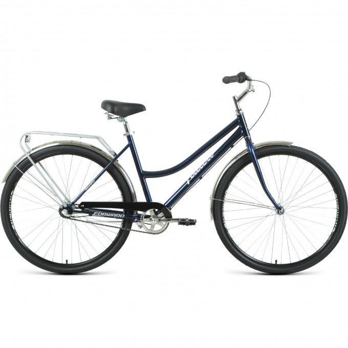 Велосипед FORWARD TALICA 28 3.0, рама 19", 2020-2021, темно-синий/серебристый RBKW1C183005